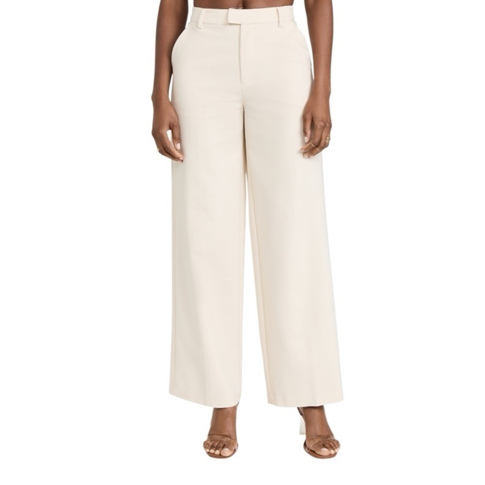 NWT Good American Woven Trouser 2.0 *Tan Size 6/28